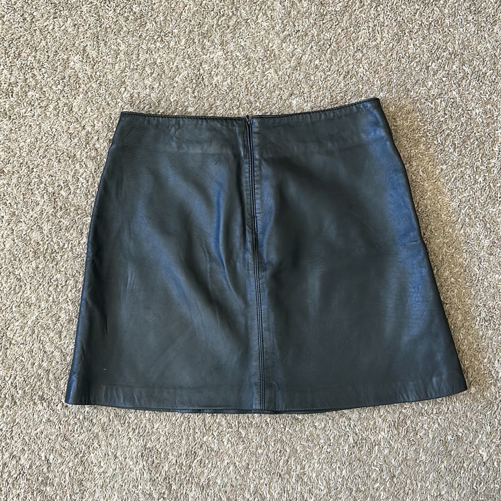 vintage rampage leather skirt - Picture 5 of 5